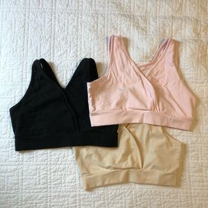 Kindred Bravely organic cotton nursing bra M-busty